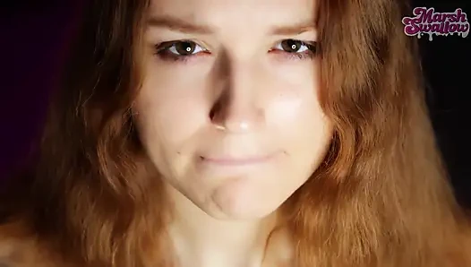 Kızıl Saçlı Bir Orospudan Derin Salya Akıtan Oral Seks