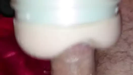 Pompalama sıcak boşalmak içine bir Fleshlight