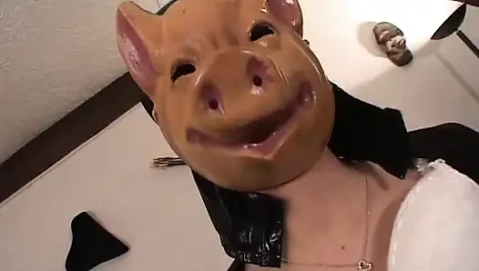 Piggy mit dem lehrer