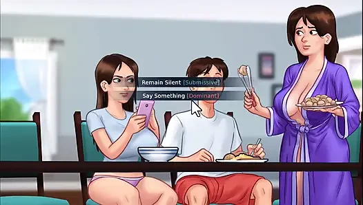 Летняя сага: Jenny наконец-то трахнула меня на вебкамеру