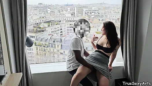 Laure Zecchi 4K горячая французская брюнетка парижская попка вызов кримпай с секс-другом