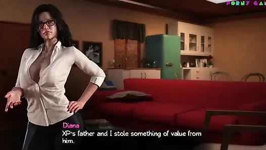 Treasure of Nadia - Having anal sex with Sofia - Part 2