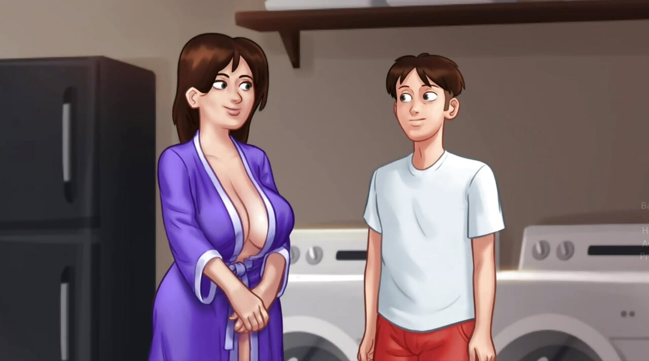 Fick meine heiße stiefmutter Debbie - Summertime saga debbie dusch-sexszene