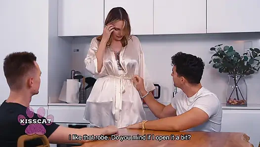 Angie Lynx Finally Gets Fucked Missionary After Her Loving Blowjob Family House E7