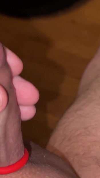Stunning moment from "Foreskin games and jerk off of my little cock"