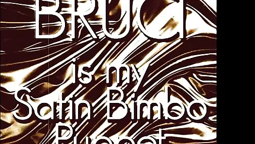 Audio only - Bruci is my satin slut puppet