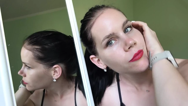 Sexy Giantess Anna Plays with a Tiny Man 4K