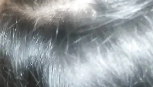 Selbstgedrehter schwanz-blowjob