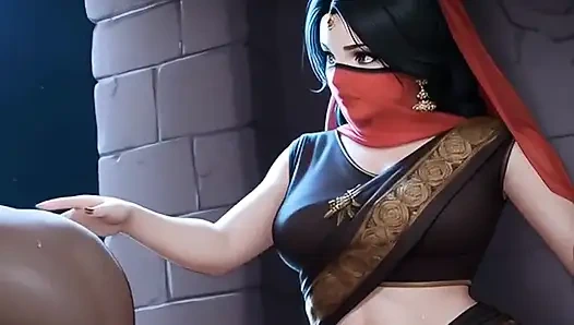 Принцесса в секс-хижине