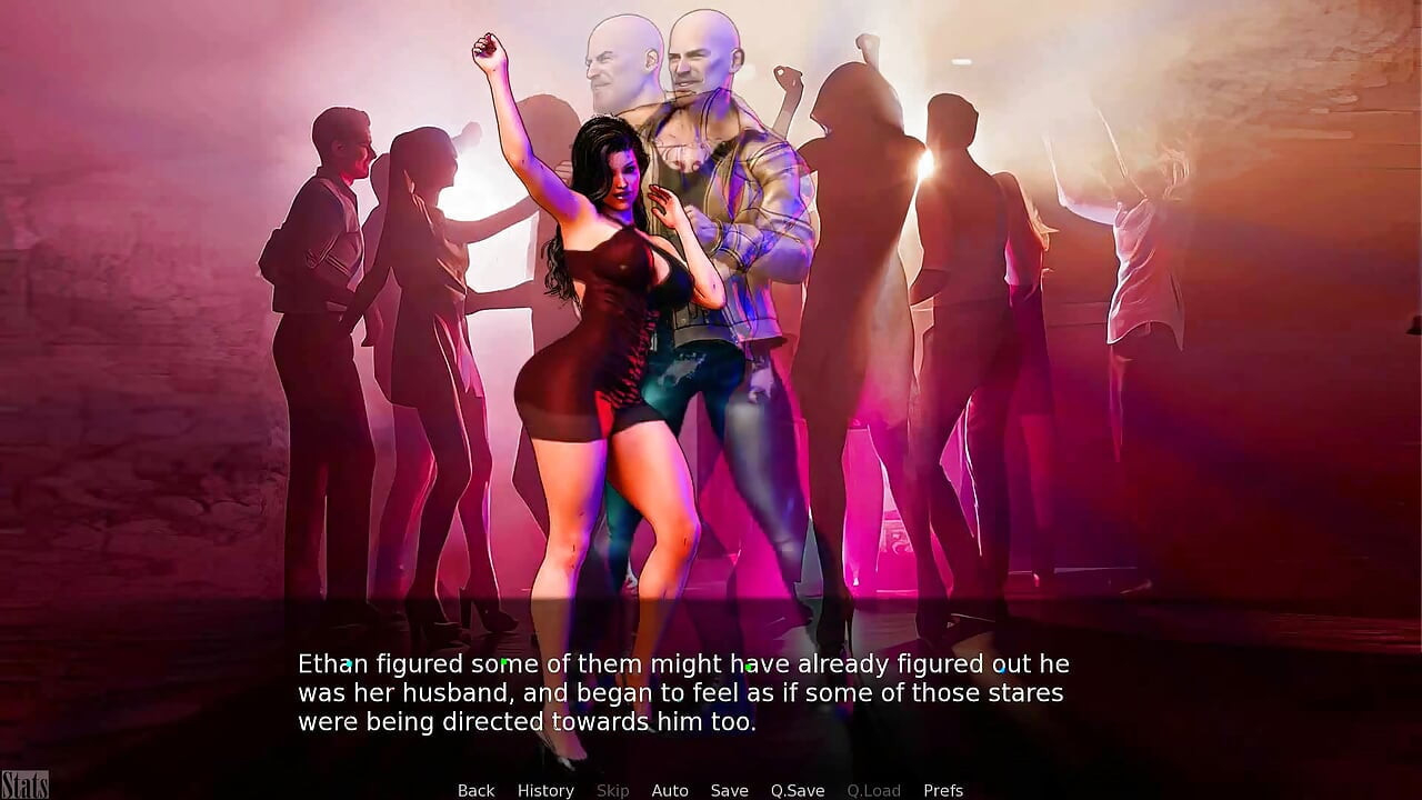 A couple's duet of love & lust: housewife doing slutty things in a night club ep.34