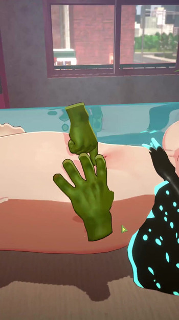Epic moment from "EP6: Emma's First Deep Tissue Message Parlor - Orc Massage"