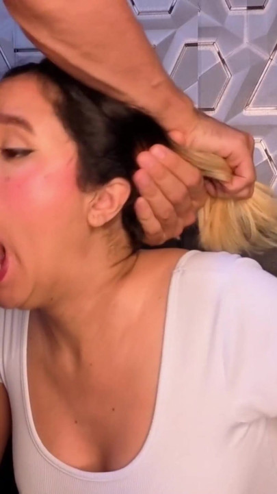 BIG COCK CUMS FOR THE SECOND TIME IN HER PREGNANT STEPSISTER'S MOUTH | Clip 1