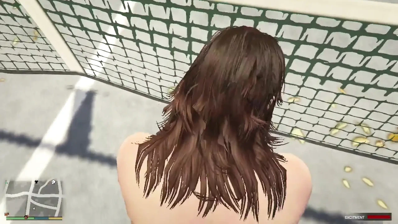 Trevor and Cheating wife amada having sex in tennis court