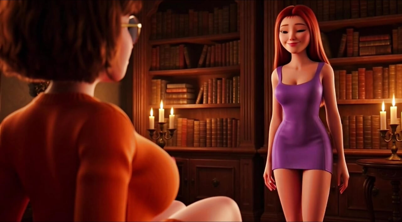 Velma and Daphne Surrendering To Their Deepest Steamy Sensual Desires in Hot Baths and Passionate Encounters