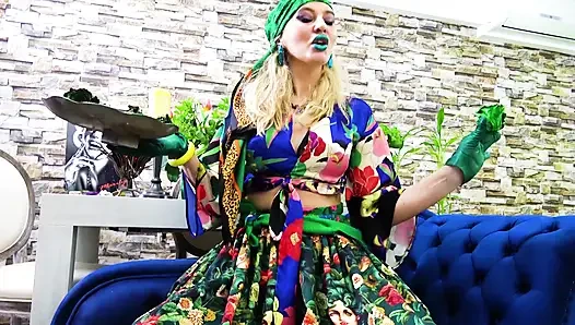 Поцелуй зеленые губы яда Ivy