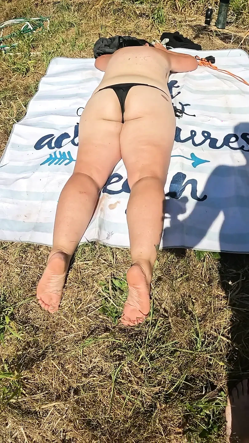Nude Sunbathing. I Really Want to Encourage Others to Go Offline and Enjoy Real Life