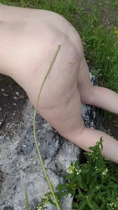 Outdoor spanking