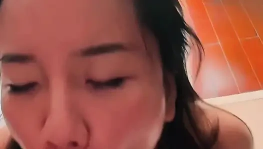 Lulu Wild - Malaysian teacher from your wife's gym, ejaculating inside her vagina, you're a cuckold and you don't even know it.