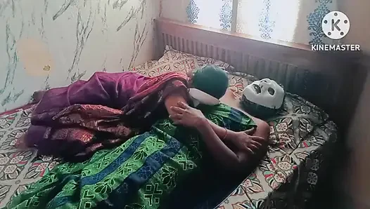 Ты можешь трахнуть меня и сделать меня беременной - тамильскую возбужденную сводную сестру трахнули с громкими стонами