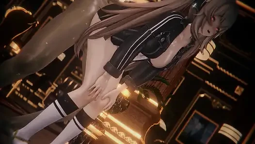 Girls Frontline - adegan seks penuh gairah - animasi hentai 3d