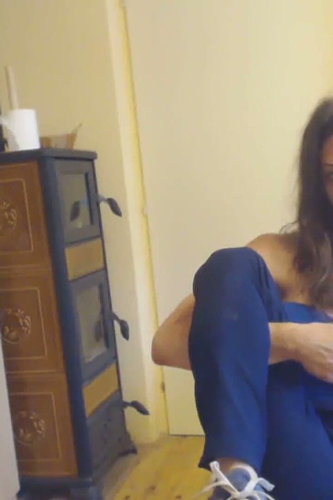 Teen goddess wants you to clean her dirty sneakers