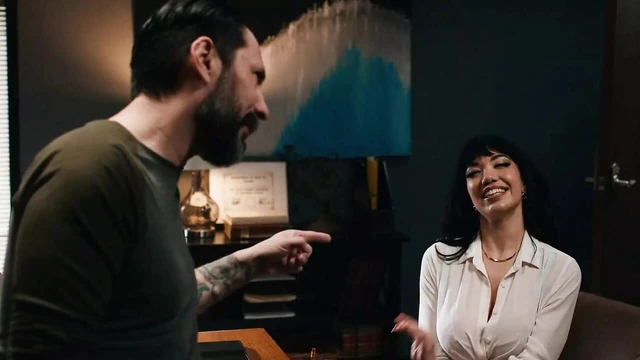 ADULT TIME - Insatiable MILF Little Puck FISTED AND FUCKED On Desk By Sleazy Principal!