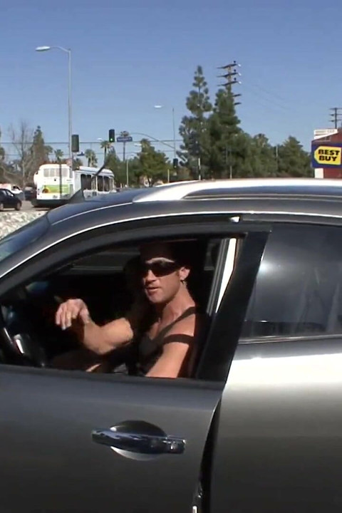 Cute brunette rides a real huge cock