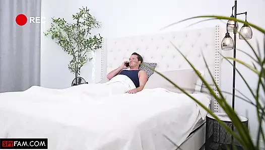 Stepdad Lets Chloe Rose Borrow His Fat Cock