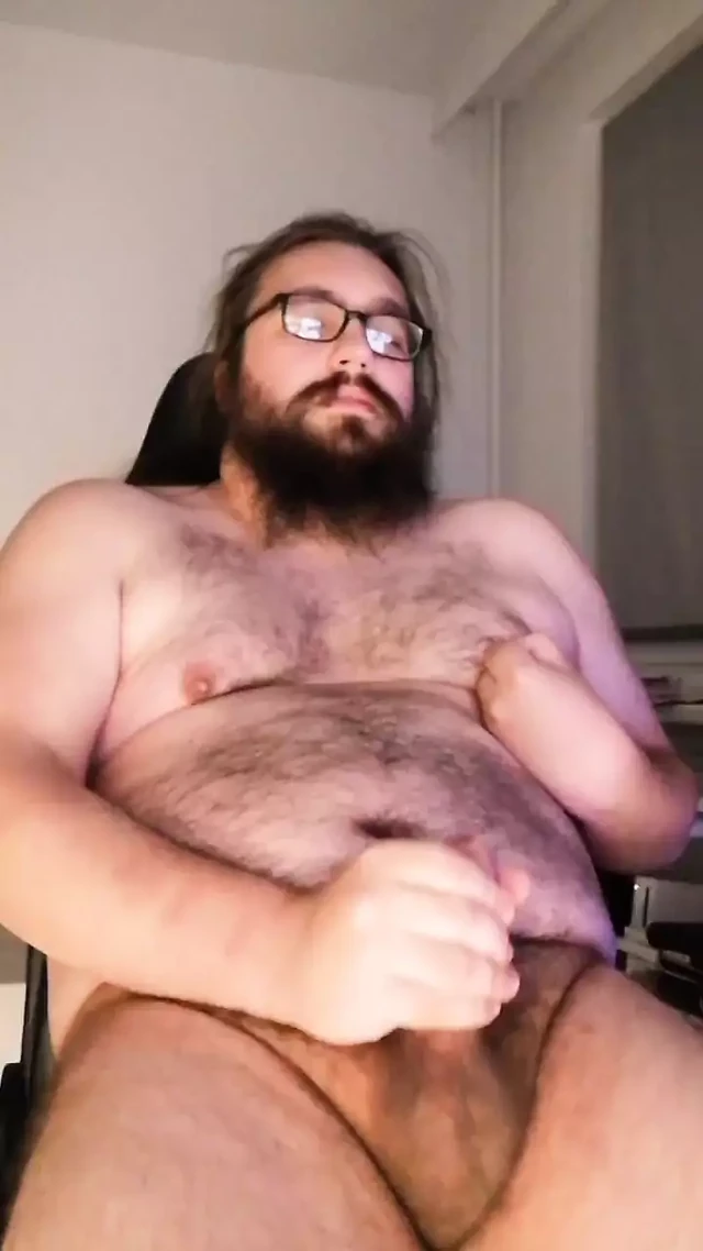 Fat young Gainer cums on himself and talks about how fat he got