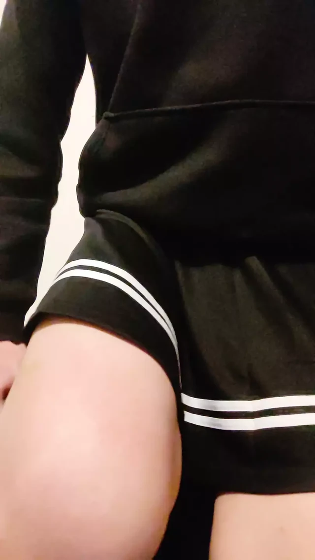 Sissy edges herself trying not to cum