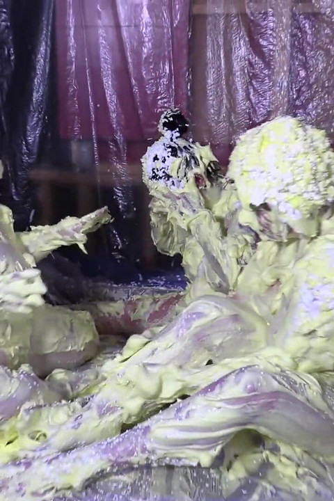 Cheyenne hannah和Skyler的泡沫乐趣