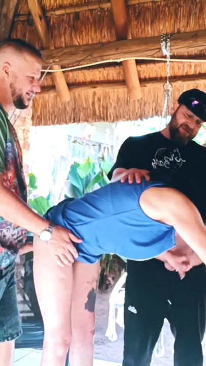 Threesome at the local bar | Clip 1