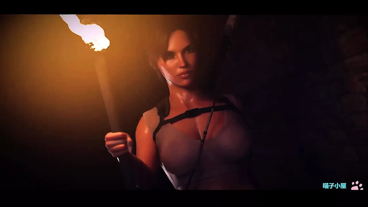 Lara Croft在3P中被狠操 - 3d无尽无码