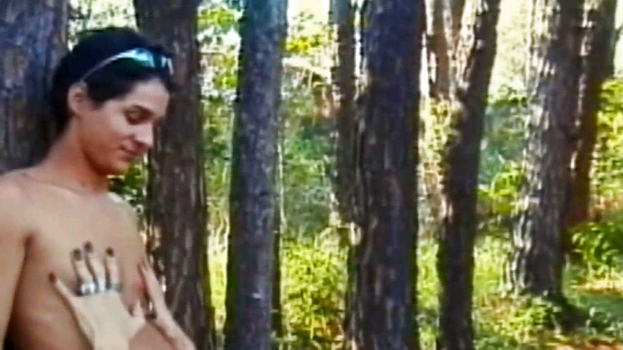 Insatiable Blonde 18yo Drains Transsexual Cock Outdoors