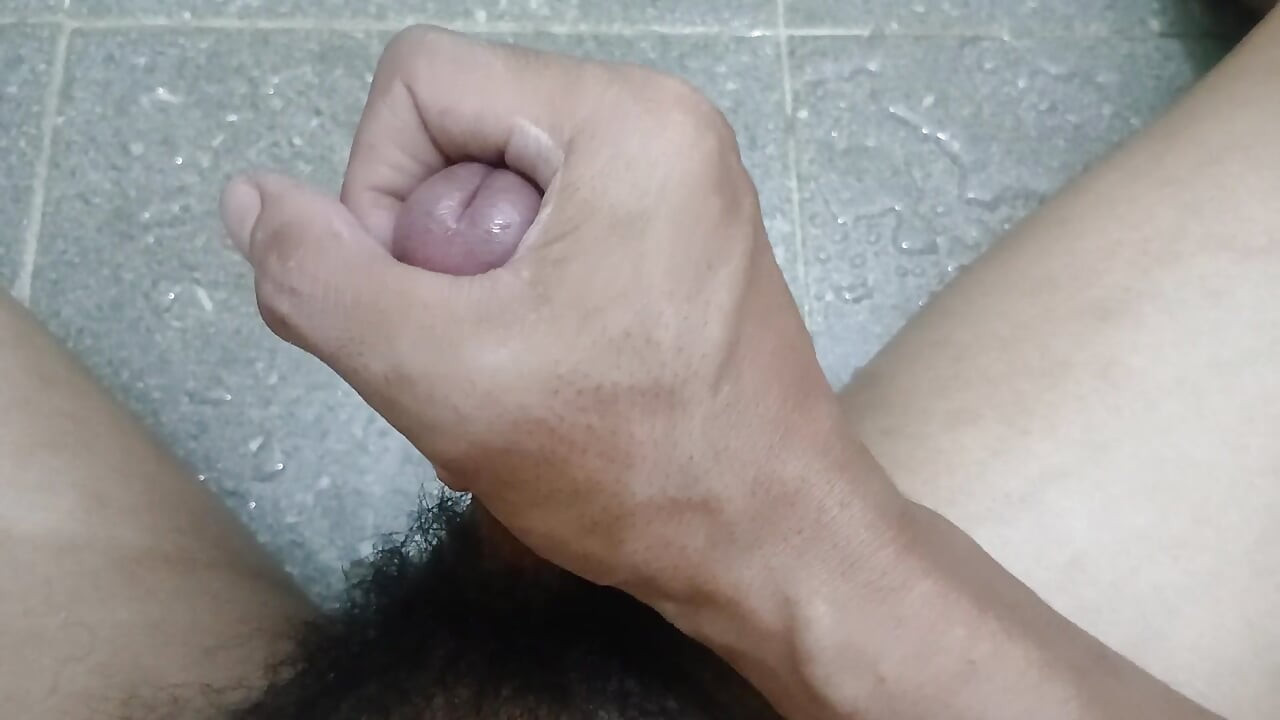 Ind Boy in Bathroom