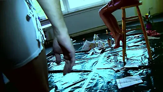 Cewek-cewek hot suka nyepong kontol dan dicrot sperma - DVD