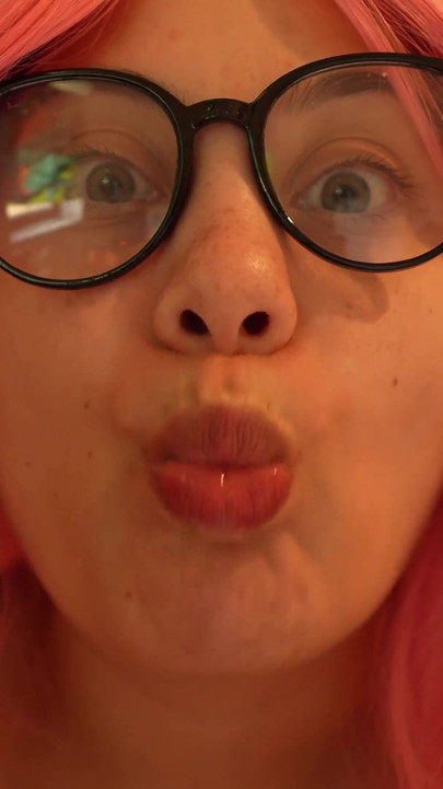 I’ll Show You How I Usually Eat; I’m so Happy Because the Food Is Delicious-it Gives My Face an Orgasm, and I Make Silly Face