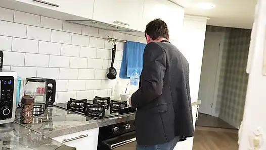 The Stepson Fucked Stepdaddy's Leggy Bitch in the Ass. the Stepmom Teaches Anal. Stepdad Is Outraged!