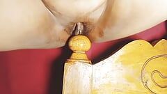 Istri Telugu ngomong jorok, seks mandiri bagian 2