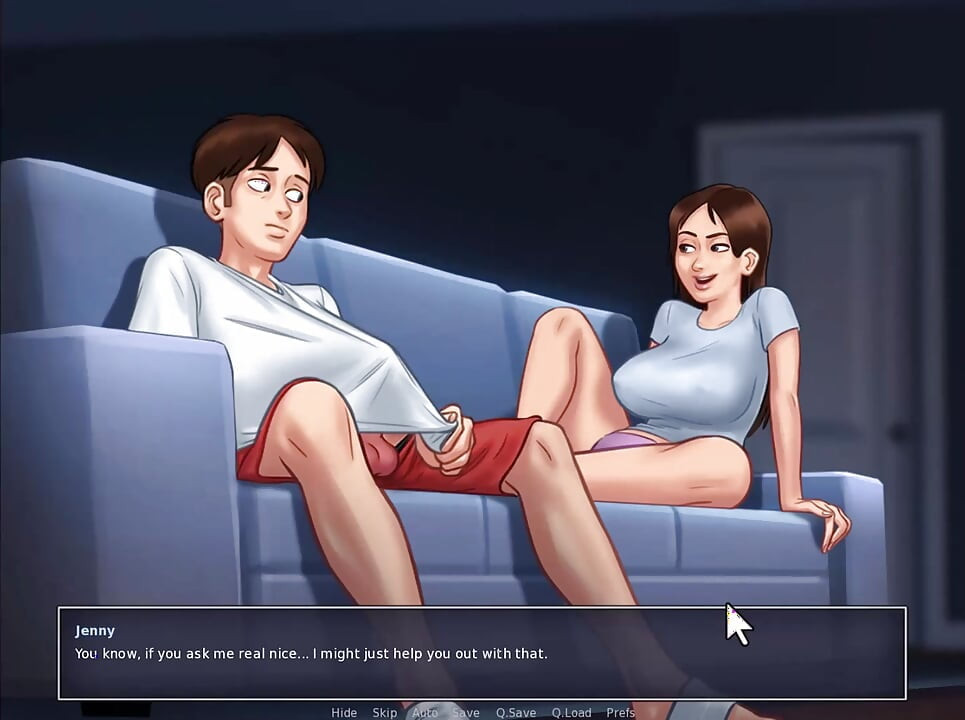 Summertime saga: I fucked old Roz