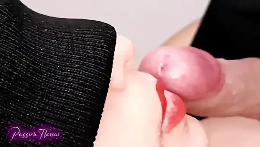 Delicious Cum Cream in My Rich Mouth