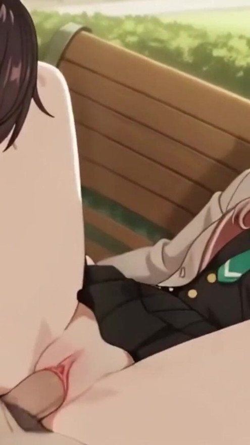 Masha x Masachika - Park Bench Secret Sex | Clip 1