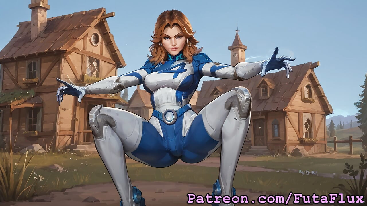 Futanari Nevidljiva Žena - Dr. Sue Storm