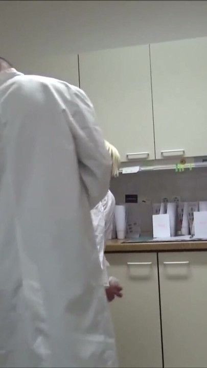 Emotional moment from "TWO GERMAN DOCTOR Fuck TEEN NURSE in Hospital and CREAMPIE"