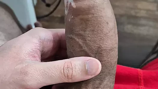 SıZDıRıLMıŞ HETEROSEKSÜEL ADAM MASTÜRBASYON YAPıYOR
