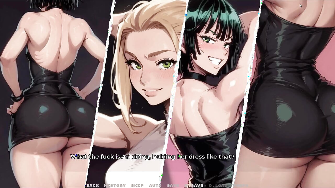 Meu Jogo de Namorada Minha Nova Namorada Hentai Taboo Ep.56 Minha Meia-Irmã Fantasia Com o Pau Negro Grande do Meu Amigo em uma Balada!