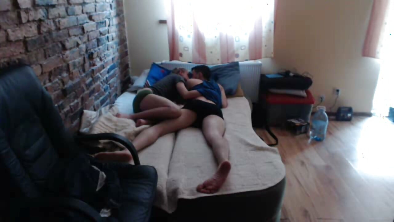 Gay Couple Having Great Afternoon Sex