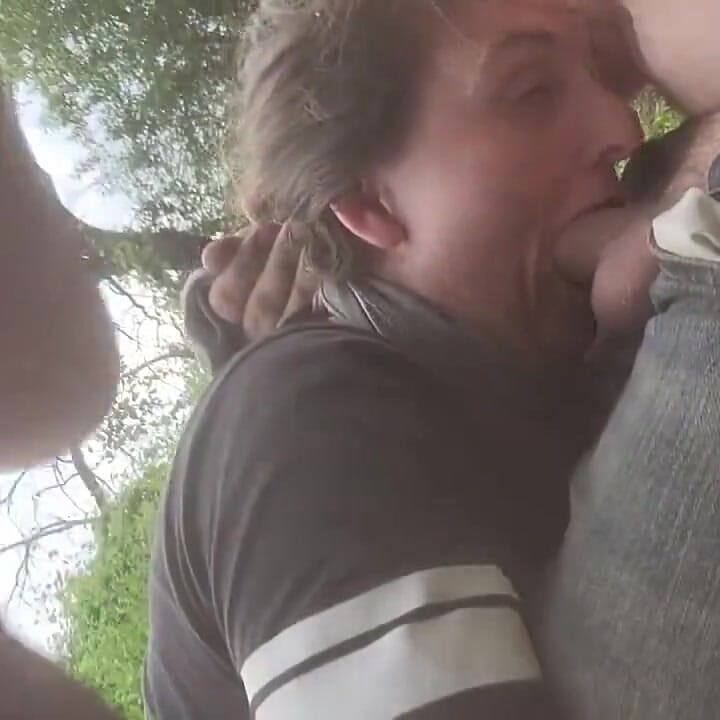 Blowjob by the River