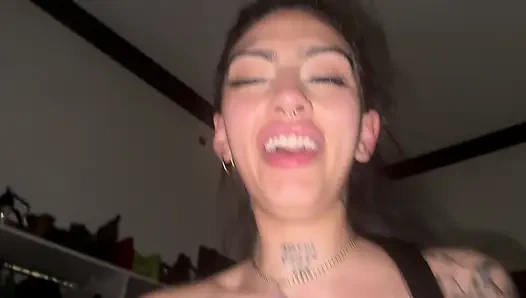 My Busty Girlfriend Is Very Slutty and I Subject Her to Wild Sex - Mica