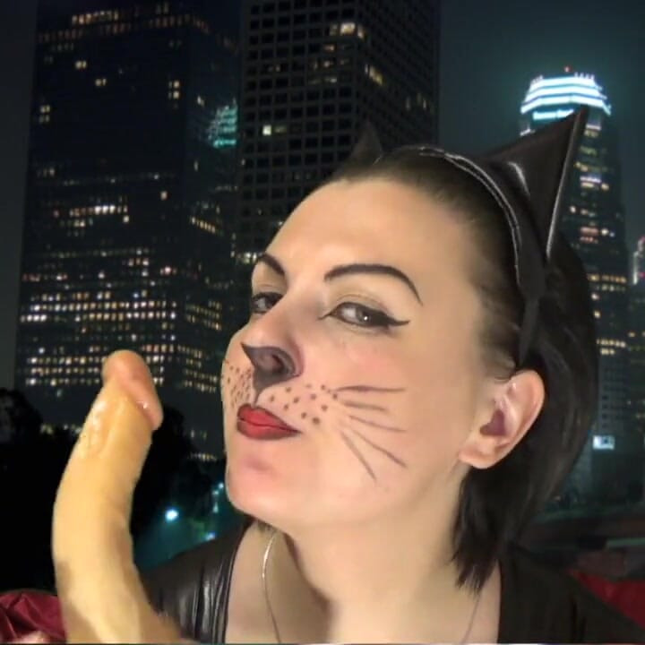 Kitty milking your cock